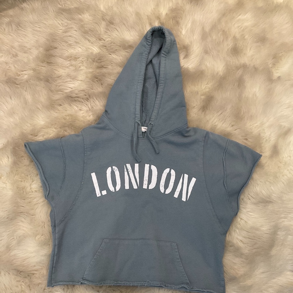 Crop top hoodie